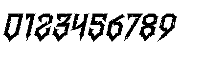 Ravenmorth Italic Font OTHER CHARS