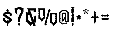 Ravenmorth Regular Font OTHER CHARS