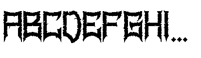Ravenmorth Regular Font UPPERCASE