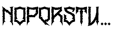 Ravenmorth Regular Font UPPERCASE