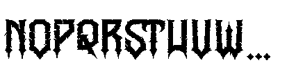 Ravenmorth Regular Font LOWERCASE