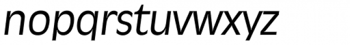 Ravenna Serial Italic Font LOWERCASE