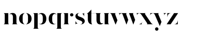 Ravensara Antiqua Stencil Bold Font LOWERCASE