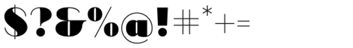 Ravensara Sans Black Font OTHER CHARS