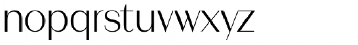 Ravensara Sans Regular Font LOWERCASE