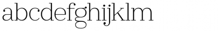 Ravensara Serif Light Font LOWERCASE