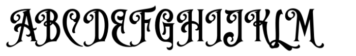 Ravestone Font UPPERCASE