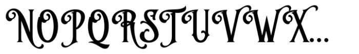 Ravestone Font UPPERCASE