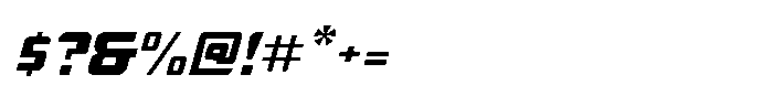 Ravex Font OTHER CHARS