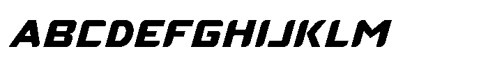 Ravex Font UPPERCASE