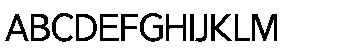 Raviel Font UPPERCASE