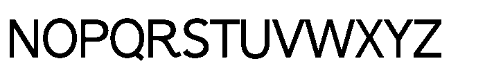 Raviel Font UPPERCASE