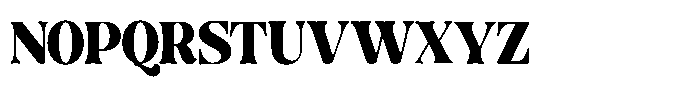 Ravione Display Condensed Font UPPERCASE