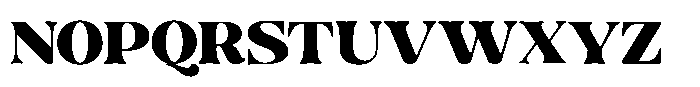 Ravione Display Regular Font UPPERCASE