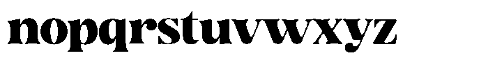 Ravione Display Regular Font LOWERCASE