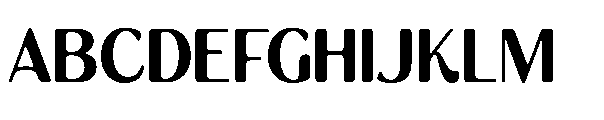 Ravlco Font UPPERCASE