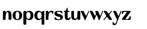 Ravlco Font LOWERCASE