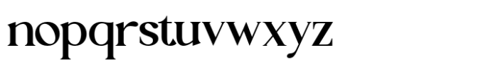 Ravona Bold Font LOWERCASE