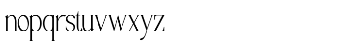 Ravona Extra Light Font LOWERCASE