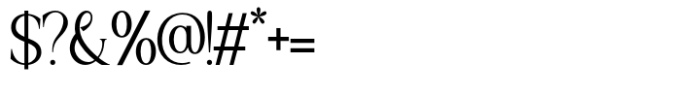 Ravona Light Font OTHER CHARS