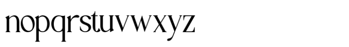 Ravona Regular Font LOWERCASE