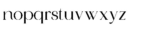 Ravure Bold Font LOWERCASE