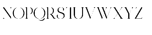 Ravure Regular Font UPPERCASE