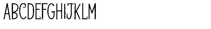 Raw Halloween Font UPPERCASE
