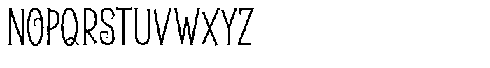 Raw Halloween Font UPPERCASE
