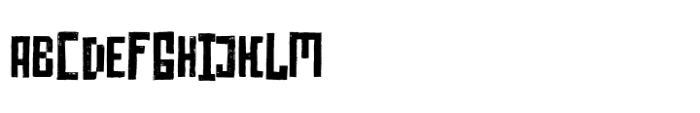 Raw Street Wall Regular DEMO Font UPPERCASE