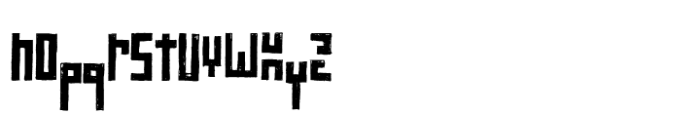 Raw Street Wall Regular DEMO Font LOWERCASE