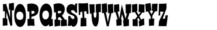 Rawhide Narrow Font LOWERCASE