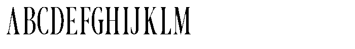 Rawlence Avenue Font UPPERCASE