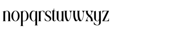 Raxiael Regular Font LOWERCASE