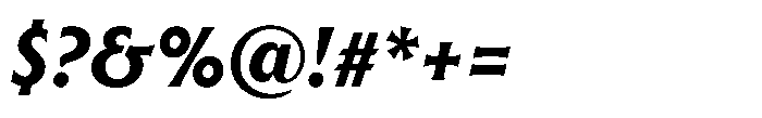 Raxmus Bold Italic Font OTHER CHARS