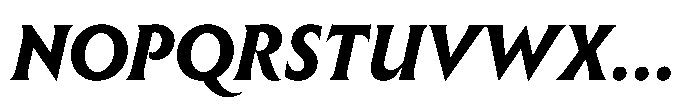 Raxmus Bold Italic Font UPPERCASE