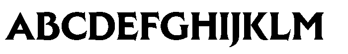Raxmus Bold Font UPPERCASE