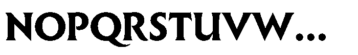 Raxmus Bold Font UPPERCASE