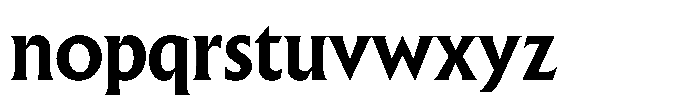 Raxmus Bold Font LOWERCASE