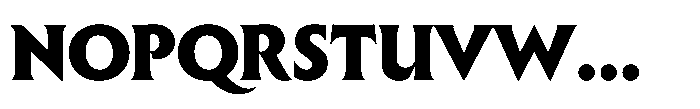 Raxmus ExtraBold Font UPPERCASE