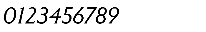 Raxmus Italic Font OTHER CHARS