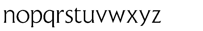 Raxmus Light Font LOWERCASE