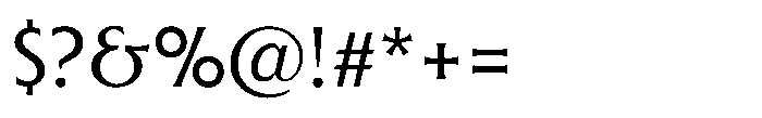 Raxmus Regular Font OTHER CHARS
