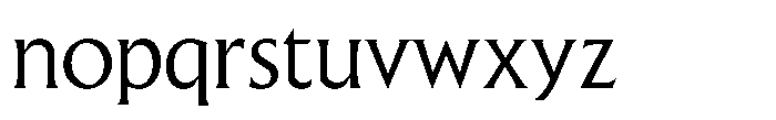Raxmus Regular Font LOWERCASE