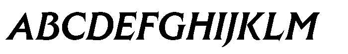 Raxmus SemiBold Italic Font UPPERCASE