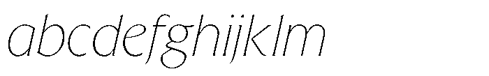 Raxmus Thin Italic FONT