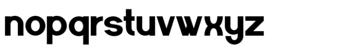 Raxogen Black Font LOWERCASE