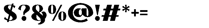 Rayed Font OTHER CHARS
