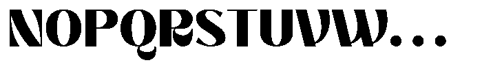 Rayed Font UPPERCASE