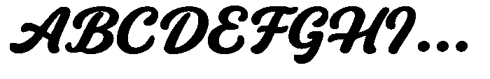 Raylin Bold Font UPPERCASE